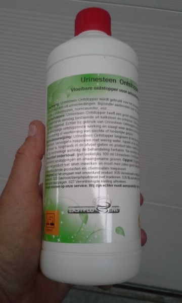 Urinoir Ontstopper (Urinesteen verwijderen)