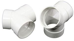 Y t stuk 3x mof 45 graden